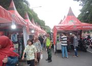 Monitoring dan Pengamanan Giat Bazar dan UMKM oleh Koramil 0822/01 Kota