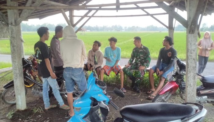 Cegah Kenakalan Remaja Di Bulan Ramadhan, Babinsa Tekankan Ini! 