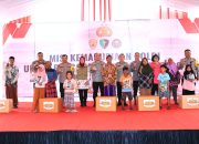 As-SDM Kapolri dan Rombongan Hibur Anak-anak Korban Banjir Demak di Posko Trauma Healing 