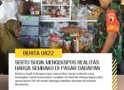 Babinsa Ramil 0822/08 Grujugan Sertu Sugik H Mengekspos Realitas Harga Sembako di Pasar Dadapan, Bondowoso