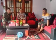 Sinergitas TNI/POLRI, Babinsa Bersama Bhabinkamtibmas Cermee  Sambangi Warga