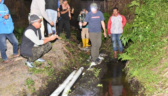 Tim Gabungan Cek Sumber Mata Air Yang Diisukan Tercemar Geothermal