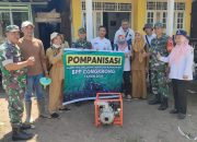 Mencegah Kekeringan Babinsa 0822/08 Tanggap Dampingi Pompanisasi Kelompok Tani