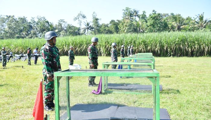 Latihan Menembak, Ini Penekanan Dandim 0822 Bondowoso