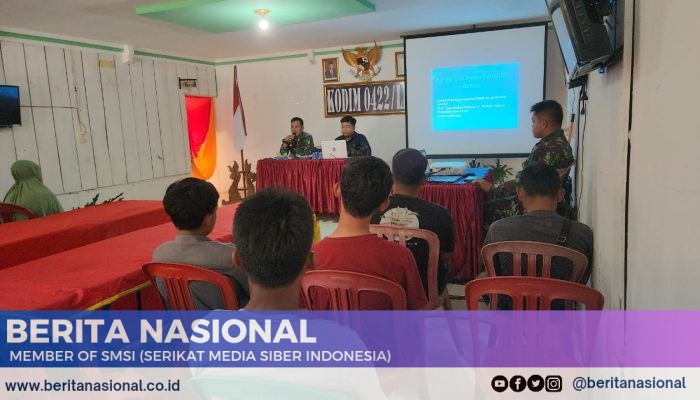 TMMD Ke-120 Kodim 0422/LB Berikan Penyuluhan Pernikahan dan Perceraian