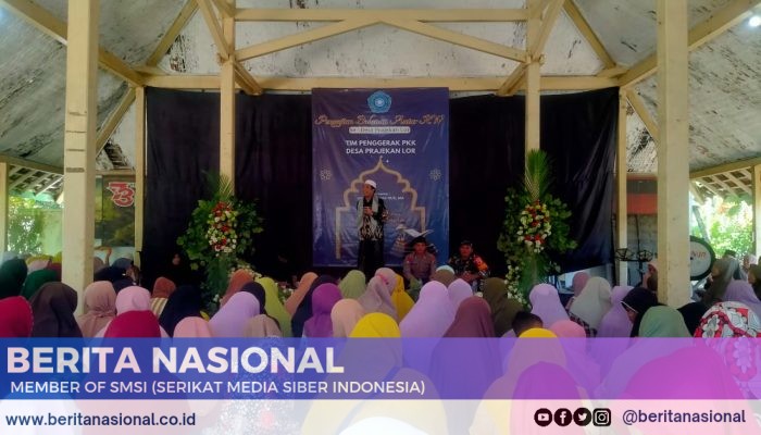 Pererat Ukhuwah Islamiyah Antara TNI dengan Rakyat, Serda Ahmad Sutono Hadiri Pengajian Bulanan