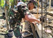 Babinsa Desa Gayam Lor Tingkatkan Semangat Gotong Royong