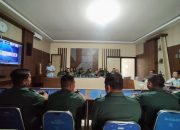 Prajurit Kodim 0822 Bondowoso Ikuti Webinar Literasi Digital 