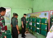 Kunjungi Posko RKP Koramil Cermee, Dandim 0822 Bondowoso Disambut Muspika