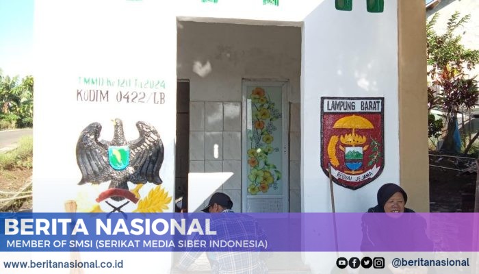 Progres TMMD ke-120 Kodim 0422/LB pembuatan MCK Capai 100%
