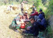 Babinsa Dorong Kemajuan Pertanian di Tegal Mijin