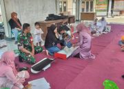 Dampingi Kegiatan Posyandu Balita, Babinsa Harap Ibu-Ibu Fokus Masalah Kesehatan Anak