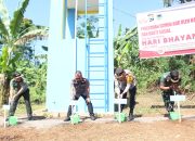 Polres Bondowoso Bantu Sumur Bor, Respon Keluhan Warga Atasi Krisis Air Bersih