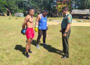 Hadapi Tanding Ke Thailand, Kasdim 0822 Bondowoso Berikan Semangat Kepada Praka Yulianus Imbir
