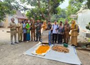 Babinsa Koramil 0822/16 Cermee Pendampingan Bantuan Alat Mesin Produksi Berbahan Dasar Kunyit