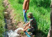 Pendampingan Pompanisasi Babinsa Kodim 0822/Koramil 08 Bondowoso Kepada Petani Binaan