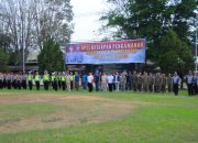 Polres Bondowoso Laksanakan Apel Dalam Kesiapan Pengamanan Pengesahan PSHT