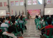 Masa Pengenalan Lingkungan Sekolah (MPLS) Koramil 01 Bondowoso Beri Materi Wasbang Pada Siswa-Siswi Baru