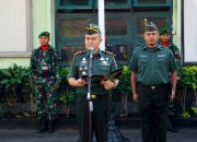 Dandim 0822 Bondowoso Pimpin Upacara Bendera Bulanan Sekaligus Membacakan Amanat Panglima TNI