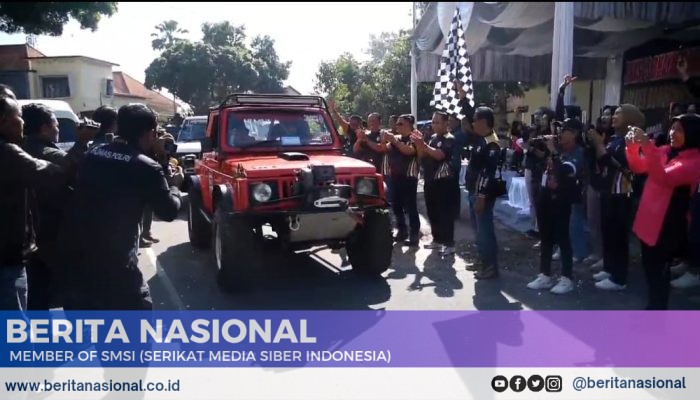 Baksos Bhayangkara adventure off road Polres Bondowoso di ikuti Ratusan off roader se Jawa – Bali. 