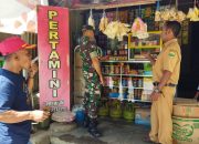 Harga Bahan Pokok di Desa Sempol Tetap Stabil, Babinsa Berperan Aktif Memantau