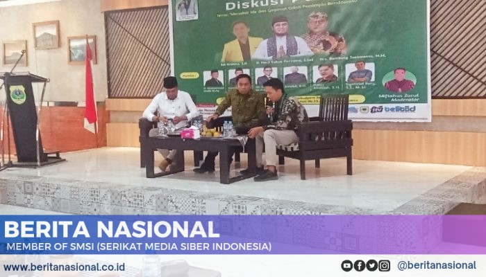 Diskusi Menakar Ide dan Gagasan Calon Pemimpin Kota Bondowoso,Begini Visi Misi Dari Ketiga Calon