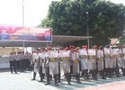 Untuk Pengamanan Pilkada Serentak 2024 Polres Bondowoso Tingkatkan Kemampuan Dalmas 