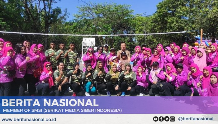 Dandim 0822 Bondowoso Berikan Semangat Pemain Voli Putra Putri