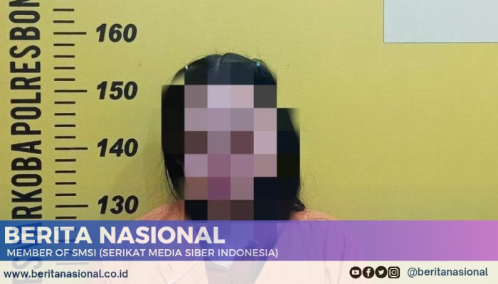 Satreskoba Polres Bondowoso Berhasil Mengamankan Seorang Wanita yang Diduga Edarkan Sabu