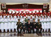 Pengukuhan Paskibraka 2024 Kab. Bondowoso, Ini pesan Dandim 0822