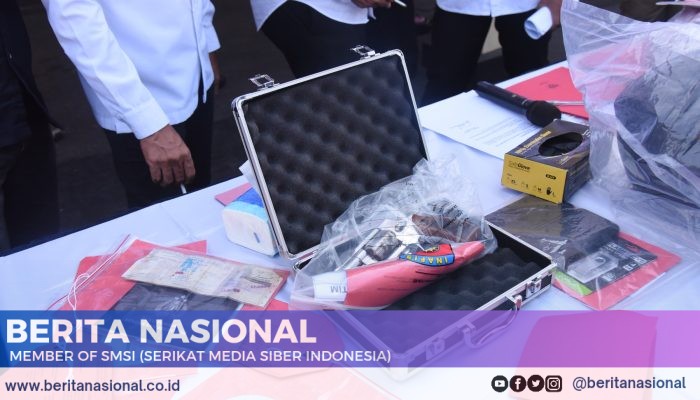 Polres Bondowoso Berhasil Amankan Tersangka Jual Beli Senjata Api Ilegal Secara Online