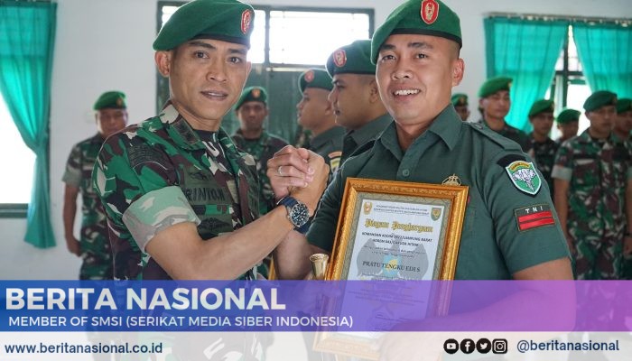 Komandan Kodim 0422/LB Pimpin Acara Personil Pindah Satuan dan Wisuda Purna Tugas 