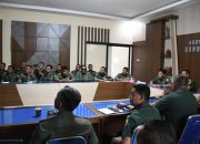 Kasdim 0822 Bondowoso Pimpin Rakor Persiapan Menyambut HUT TNI Ke-79