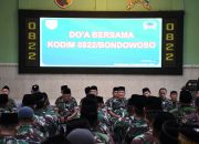 Kodim 0822/Bondowoso Laksanakan Doa Bersama Setiap Jumat