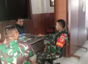 Babinsa Kelurahan Dabasah Tingkatkan Sinergi dengan Pengelola Pasar Induk Bondowoso