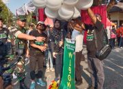 Danramil 0822/01 Bondowoso Hadiri Gerak Jalan WIBOWO 2024