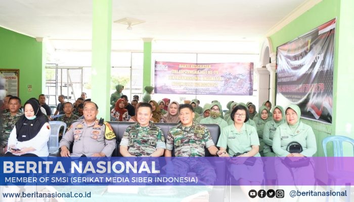 Peringatan HUT TNI Ke-79, Kodim 0822 Video Conference Bakti Kes Bersama Panglima TNI