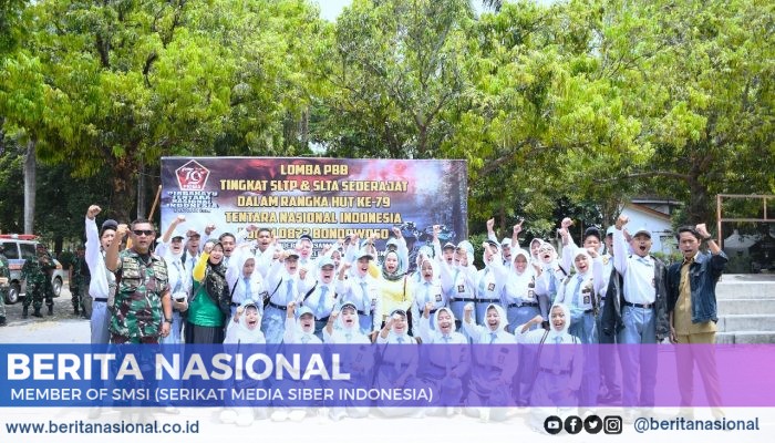 Ratusan Pelajar SMP dan SMA Berkompetisi Tunjukkan Disiplin dan Kekompakan 