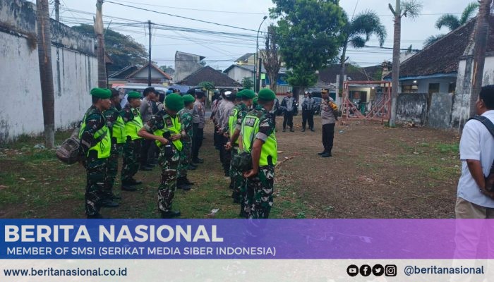 Berikan Rasa Aman, Babinsa 0822 Laksanakan Pengamanan Pengajian Sholawatan 