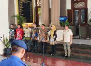 Hadiri Pemberangkatan Kirab Pataka, Kasdim Bondowoso Sampaikan Hal ini