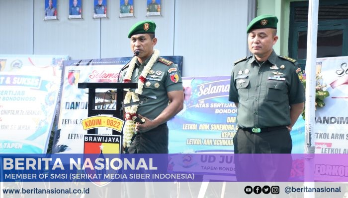 Tradisi Sakral Pelepasan dan Penerimaan Dandim 0822/Bondowoso Tahun 2024