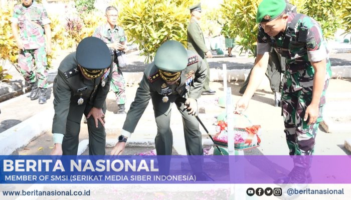 Peringatan HUT TNI Ke-79, Kodim 0822 Bondowoso Gelar Upacara Ziarah Rombongan