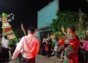 Pengamanan Babinsa Demi Sukses nya Acara Silaturahmi dan Cinta Tanah Air Melalui Maulid Nabi