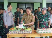 Peduli HUT TNI ke-79, Forkopimda Lampung Barat Berikan Kejutan ke Kodim 0422/Lampung Barat