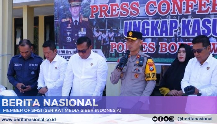 Puluhan Tersangka Berhasil Diamankan Satresnarkoba Polres Bondowoso Selama Ops Tumpas Narkoba Semeru 2024