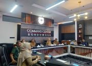 Kodim 0822 Bondowoso Ikut Langkah Konkret Penanganan Inflasi Secara Virtual Bersama Kemendagri