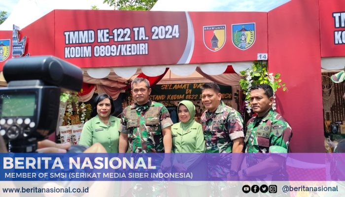 Kunjungan Kerja KASAD 2024 Berikan Apresiasi Dukung Pemberdayaan UMKM Kodim 0822 Bondowoso