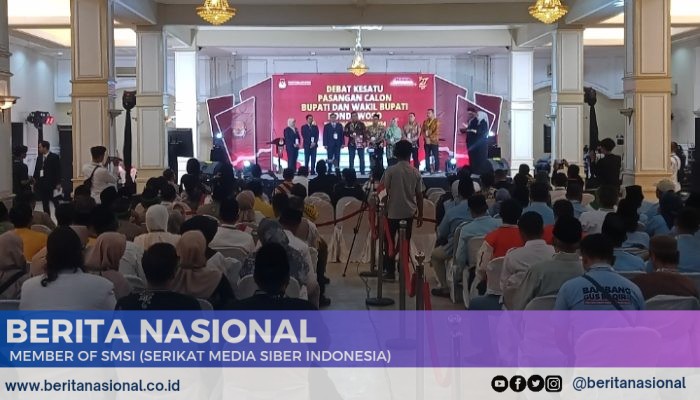 Debat Kesatu Calon Bupati dan Wakil Bupati Bondowoso Untuk Pilkada Tahun 2024