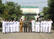 Kasdim 0822 Bondowoso Pimpin Upacara Hari Pahlawan di SMK Manbahul Ulum