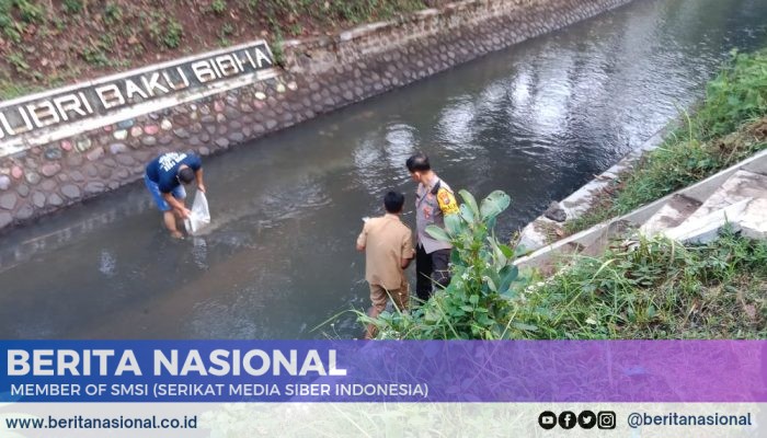Mendukung program ketahanan Pangan Polsek Tegalampel Laksanakan Kegiatan Pelepasan 10.000 Benih Ikan
